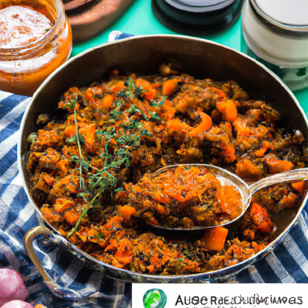 Atkilt Wot With Timatim Vegetable Stew With Tomatoes