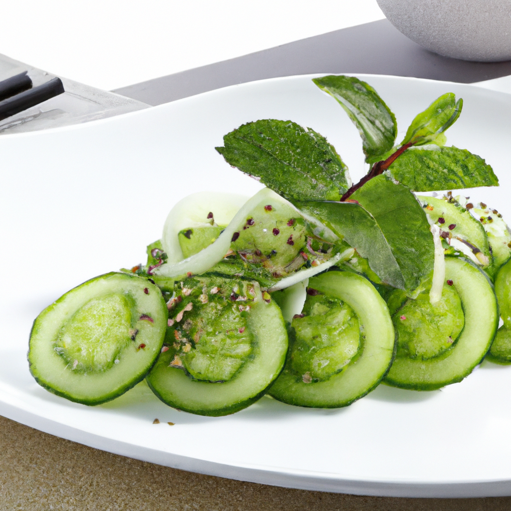 Cucumber Sunomono