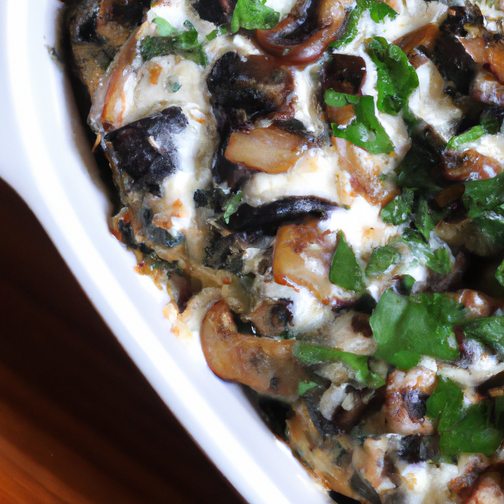 Turkish Mushroom Casserole