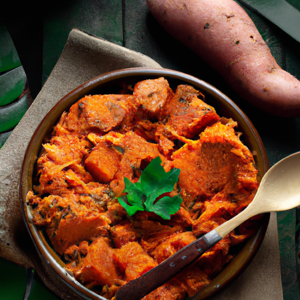 Cassava And Sweet Potato Curry