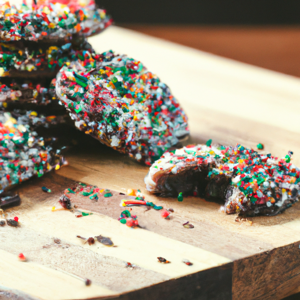 Chocolate Nonpareils Cookie