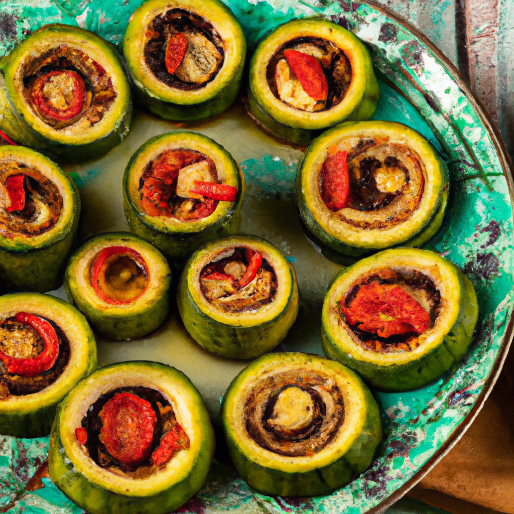 Lebanese Stuffed Zucchini With Tomatoes