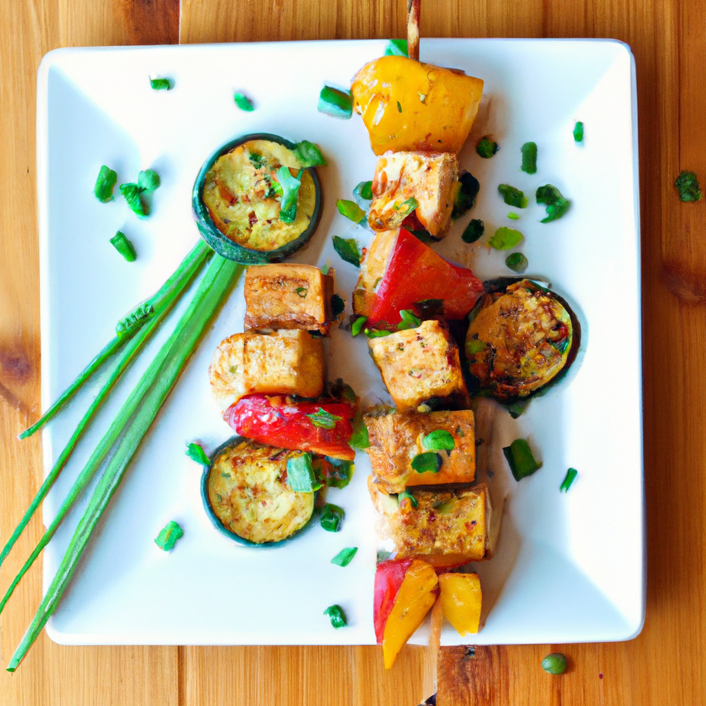 Teriyaki Tofu Skewers