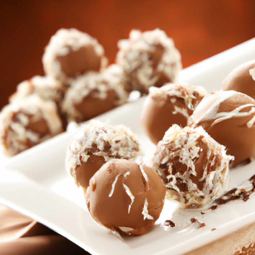 German Chocolate Cake Truffles