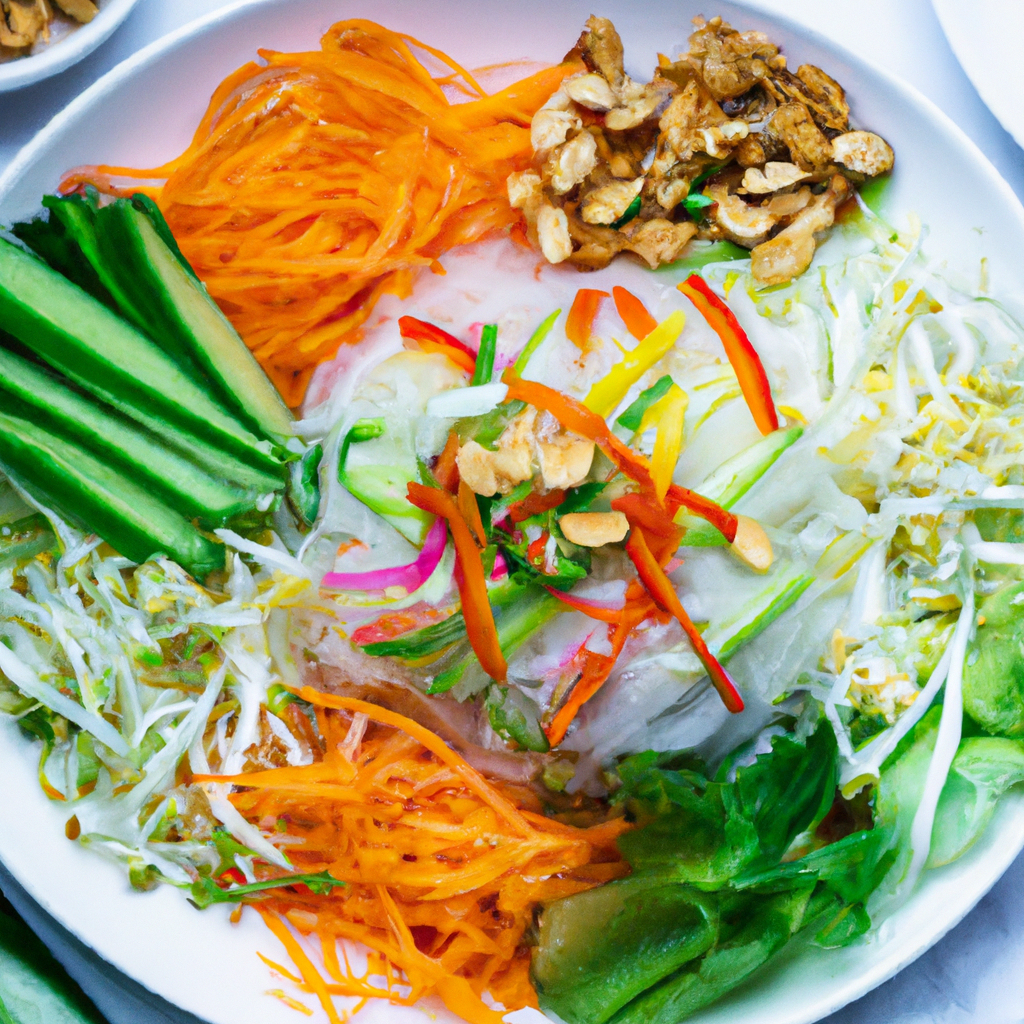 Vietnamese Herb Noodle Salad