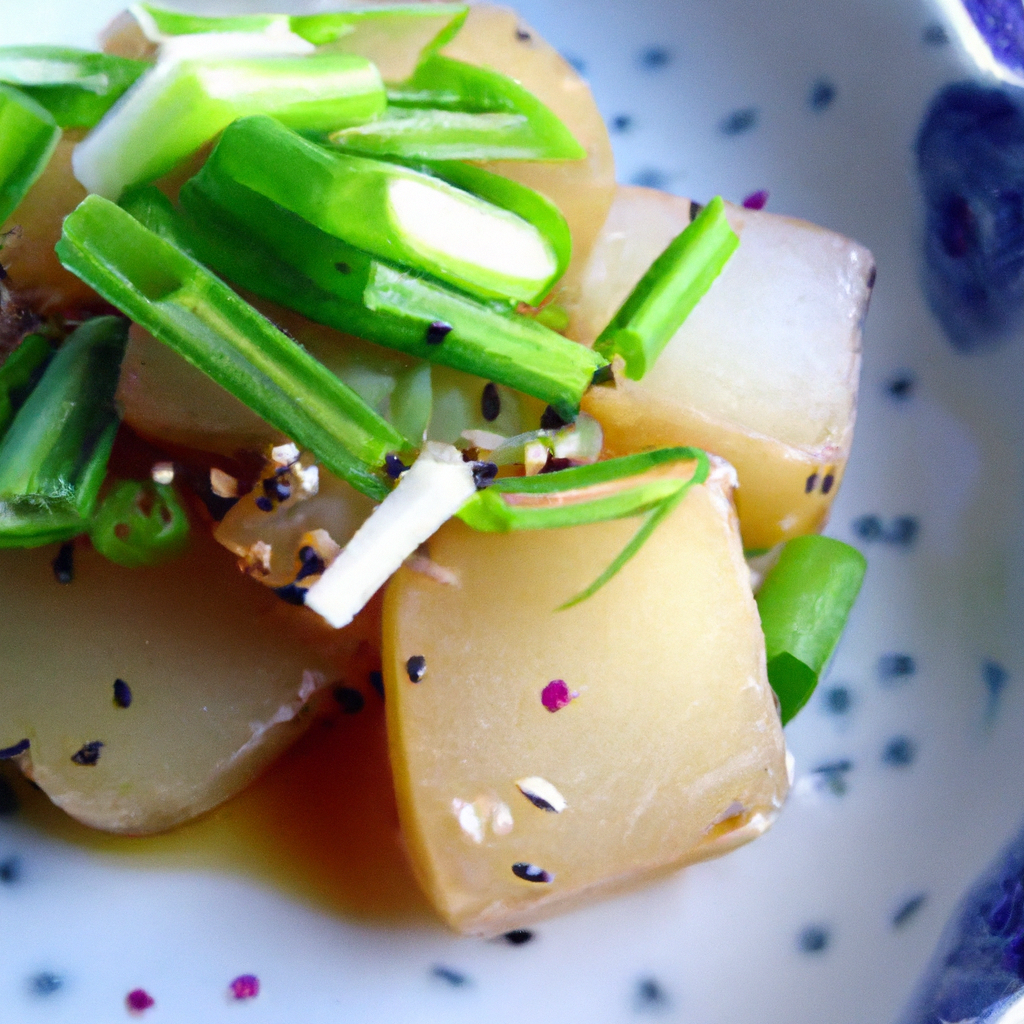 Miso Braised Daikon