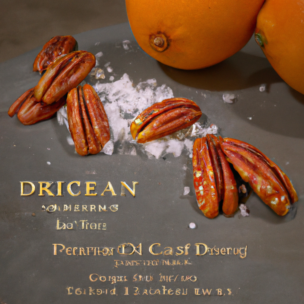 Orange Candied Pecans