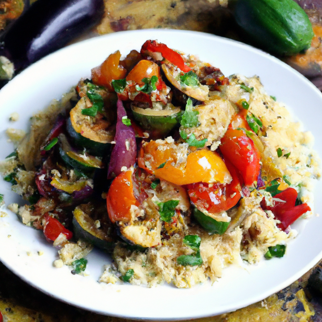 Moroccan Roasted Vegetable Couscous