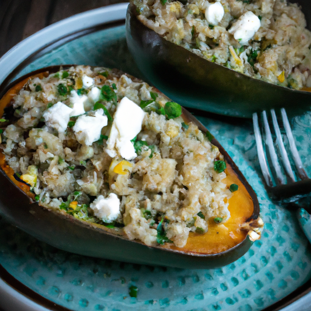 Provencal Stuffed Squash