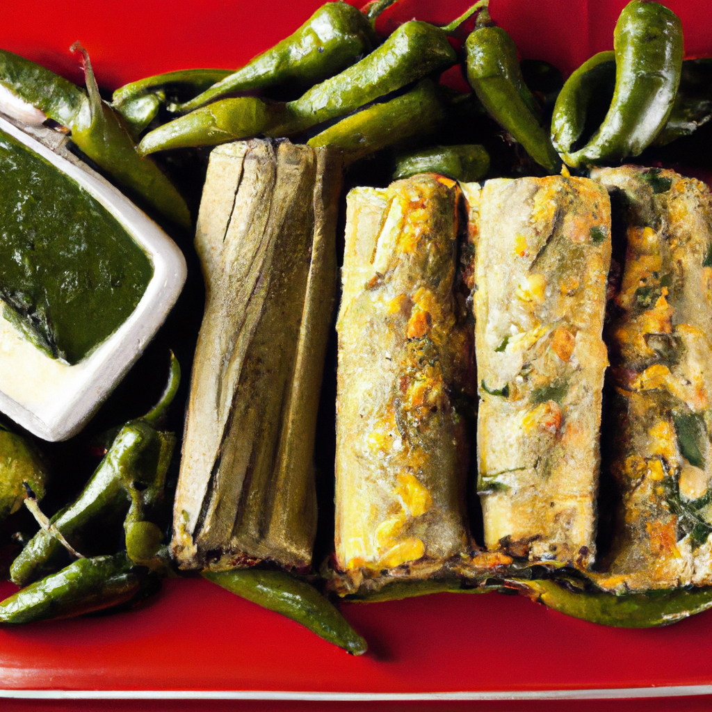 Roasted Poblano And Spinach Tamales
