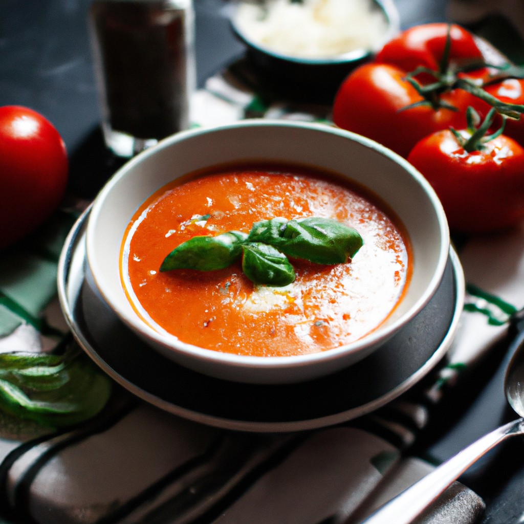 Schnelle Tomatensuppe