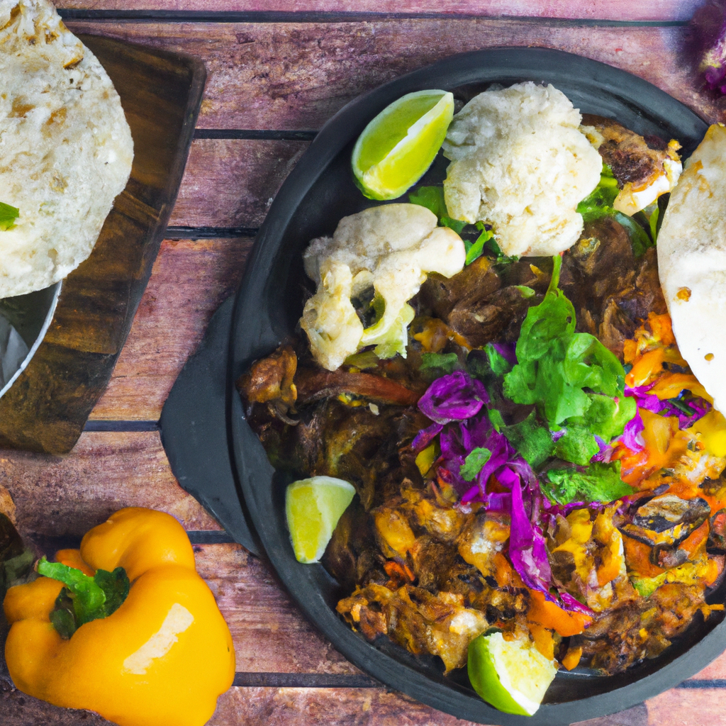 Spicy Black Bean And Cauliflower Fajitas