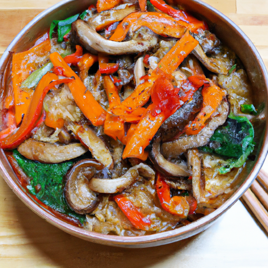Spicy Korean Noodle Bowl
