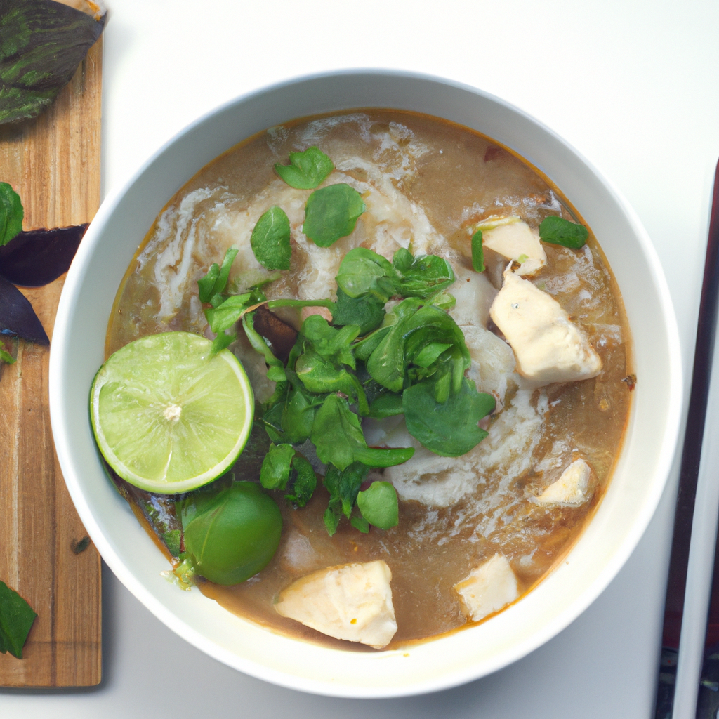 Tofu And Tamarind Noodle Soup