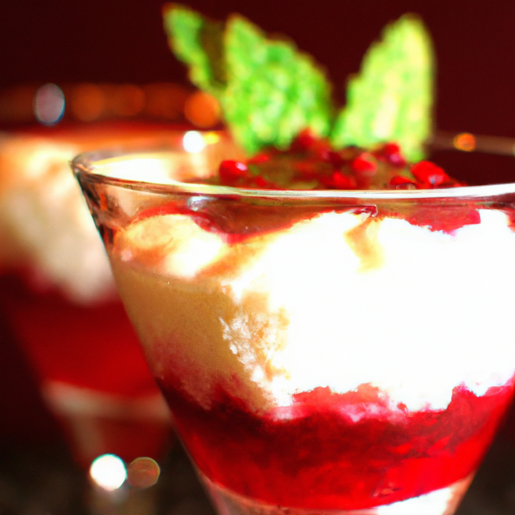 Weihnachtliches Dessert