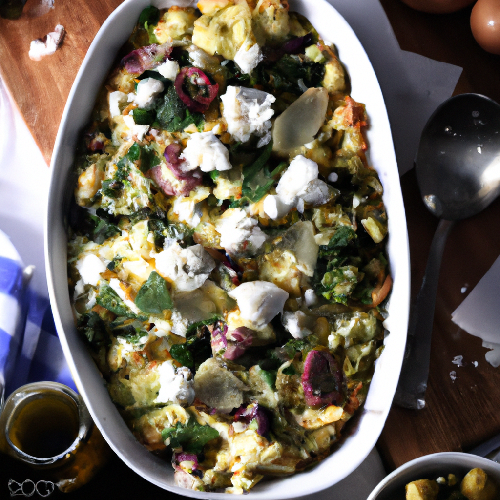 Greek Style Cauliflower Bake