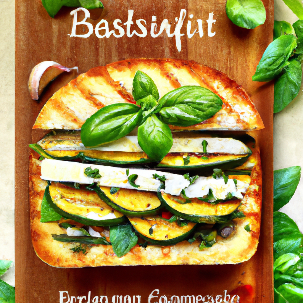 Grilled Vegetable And Camembert Sandwich