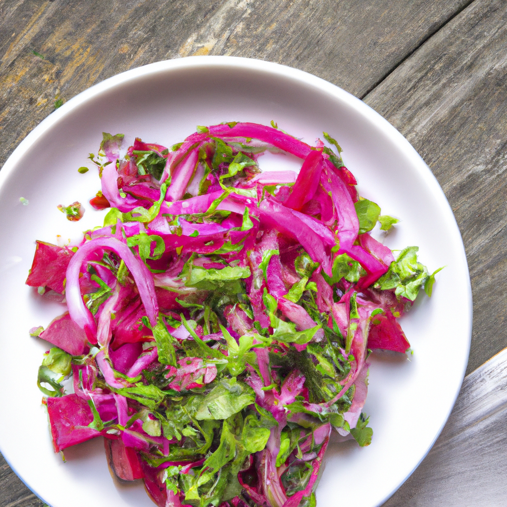 Key Sir Salad Ethiopian Beet Salad