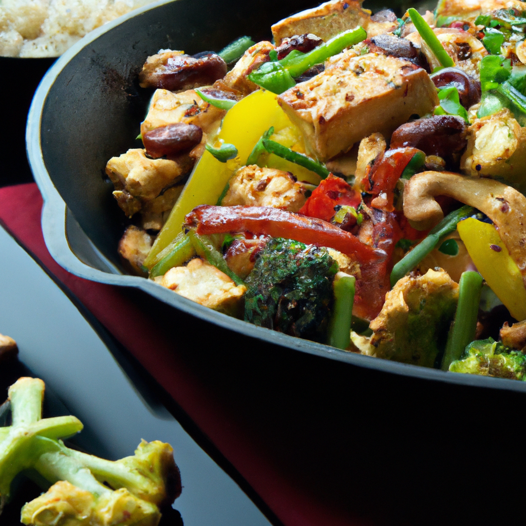 Kung Pao Cauliflower And Tofu