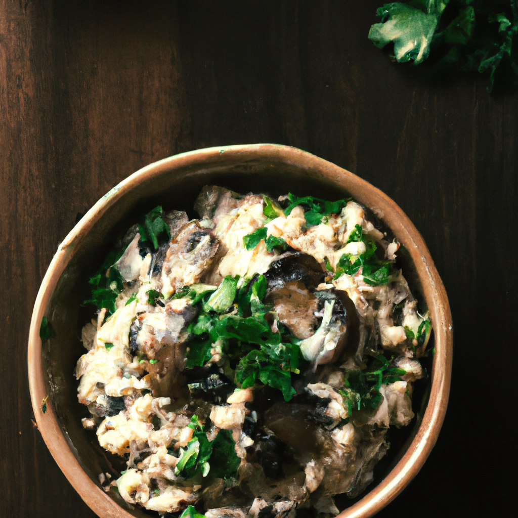 Mushroom And Goat Cheese Risotto