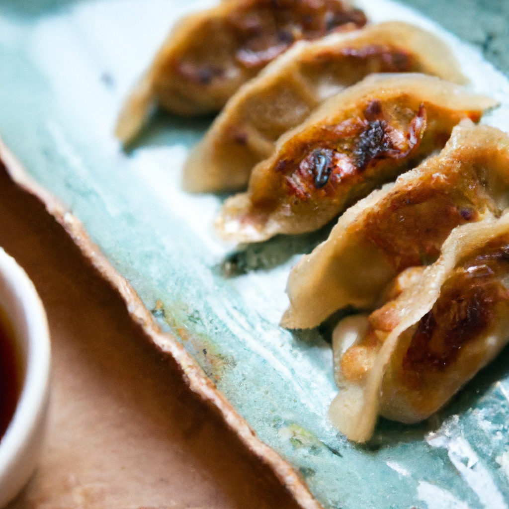 Mushroom And Spinach Gyoza
