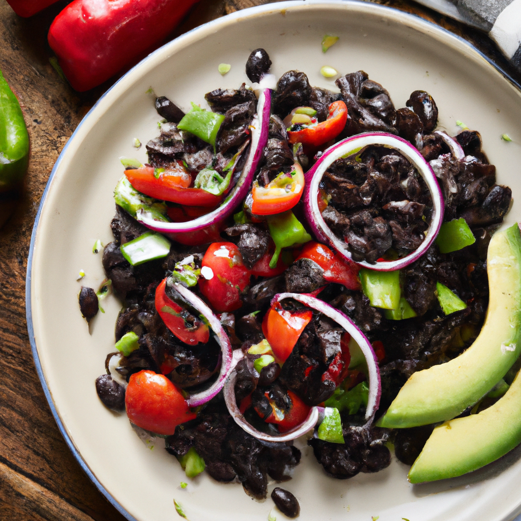 Salada De Feij&atilde;o Preto Black Bean Salad