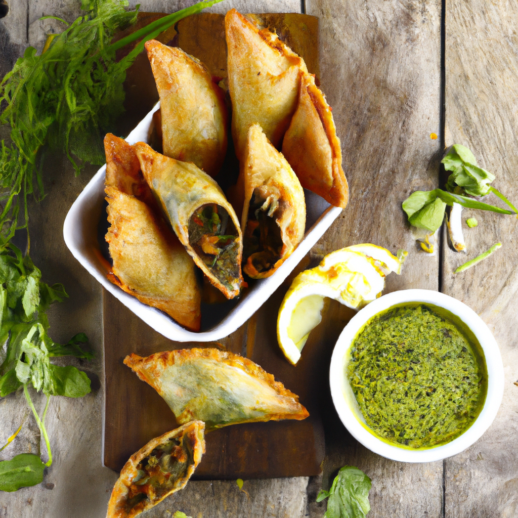 Vegetarian Lebanese Samosa