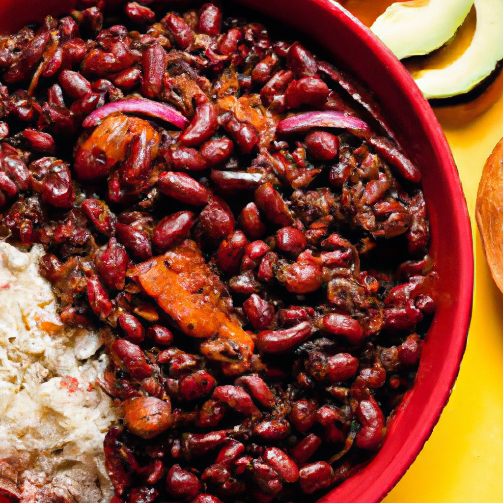 Caribbean Stewed Red Beans
