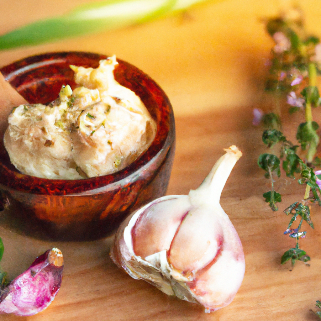 Fermented Roasted Garlic Spread