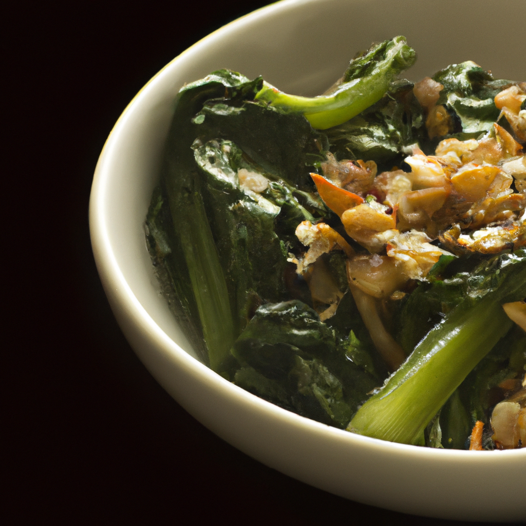 Garlic Sesame Bok Choy