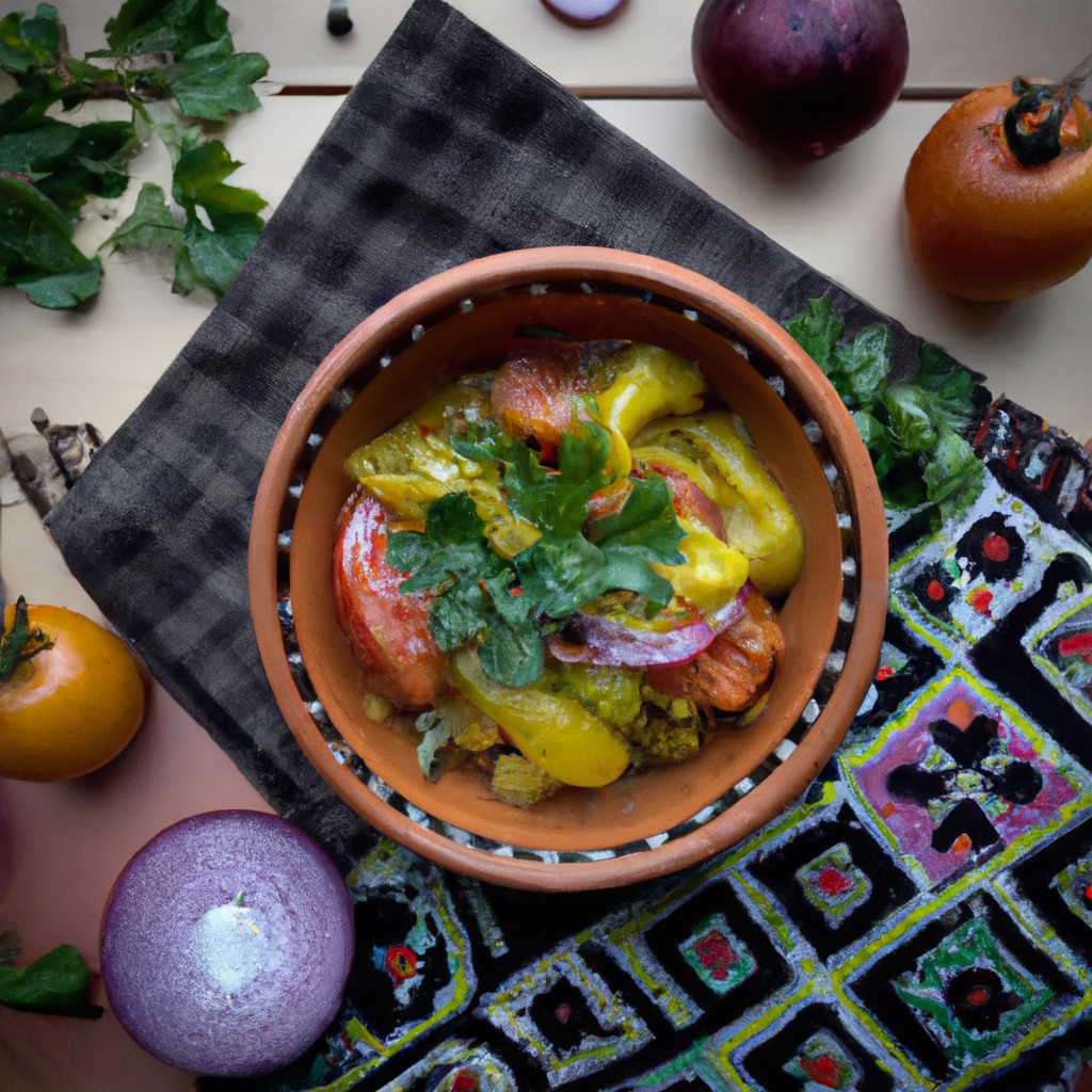 Moroccan Taktouka Tomato And Pepper Salad