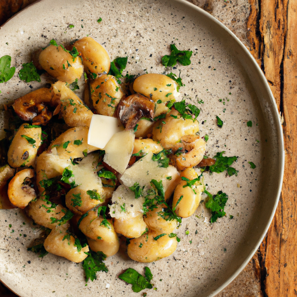 Mushroom And Ricotta Gnocchi