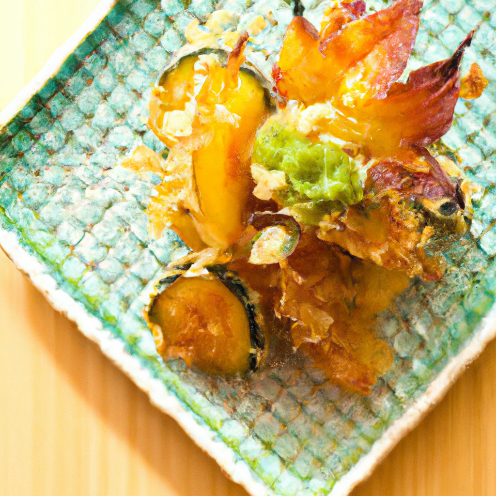 Sweet Potato And Kabocha Tempura