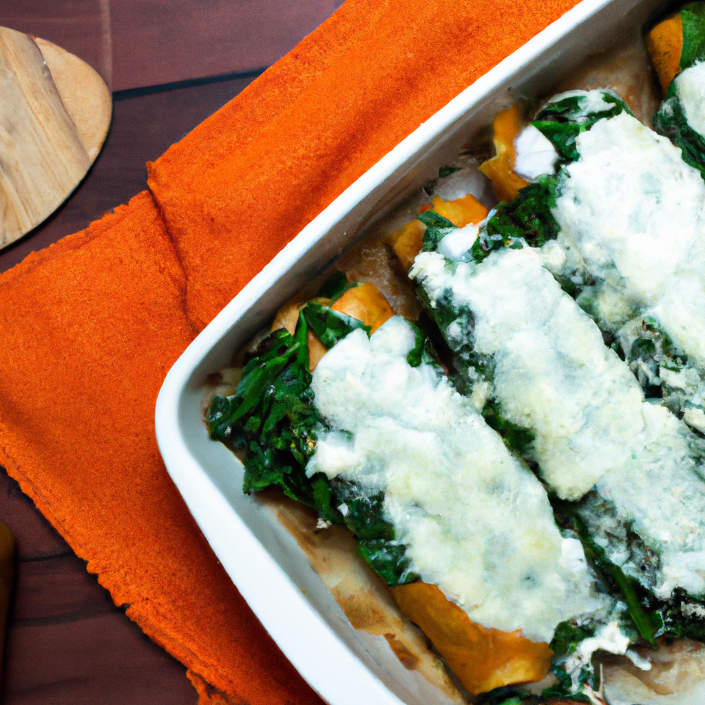 Sweet Potato And Spinach Enchiladas