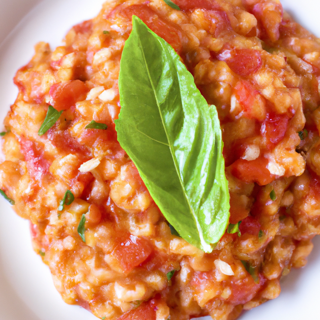 Tomato Basil Risotto