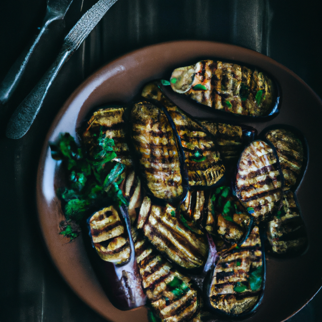 Berenjenas A La Parrilla Grilled Eggplant