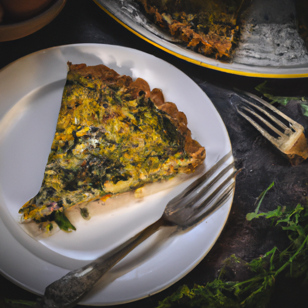 Callaloo Quiche