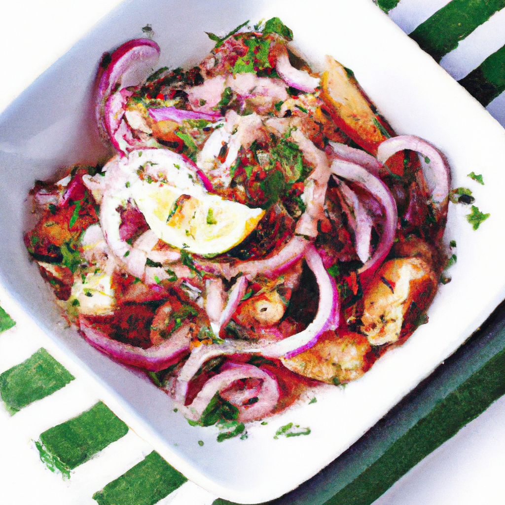 Ensalada De Patata Y Cebolla Potato And Onion Salad