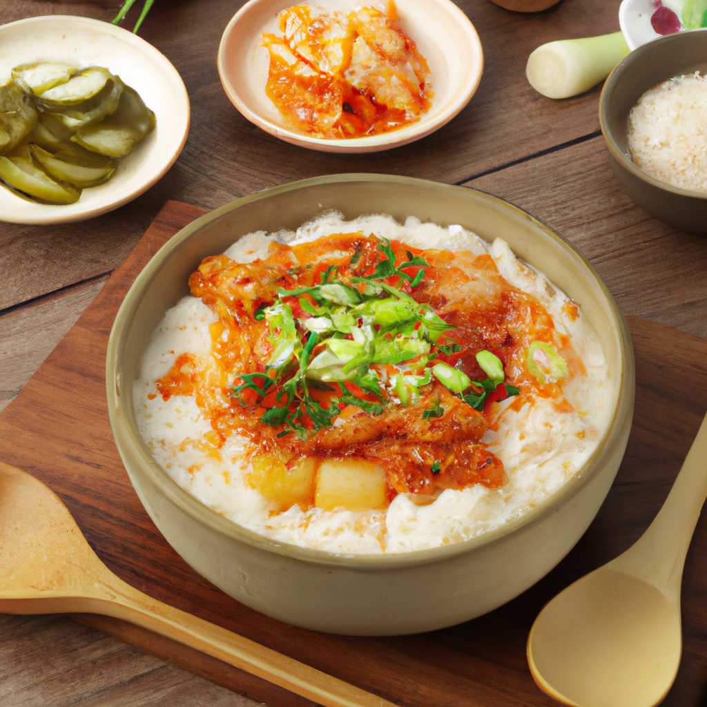 Kimchi Jjigae With Vegetables