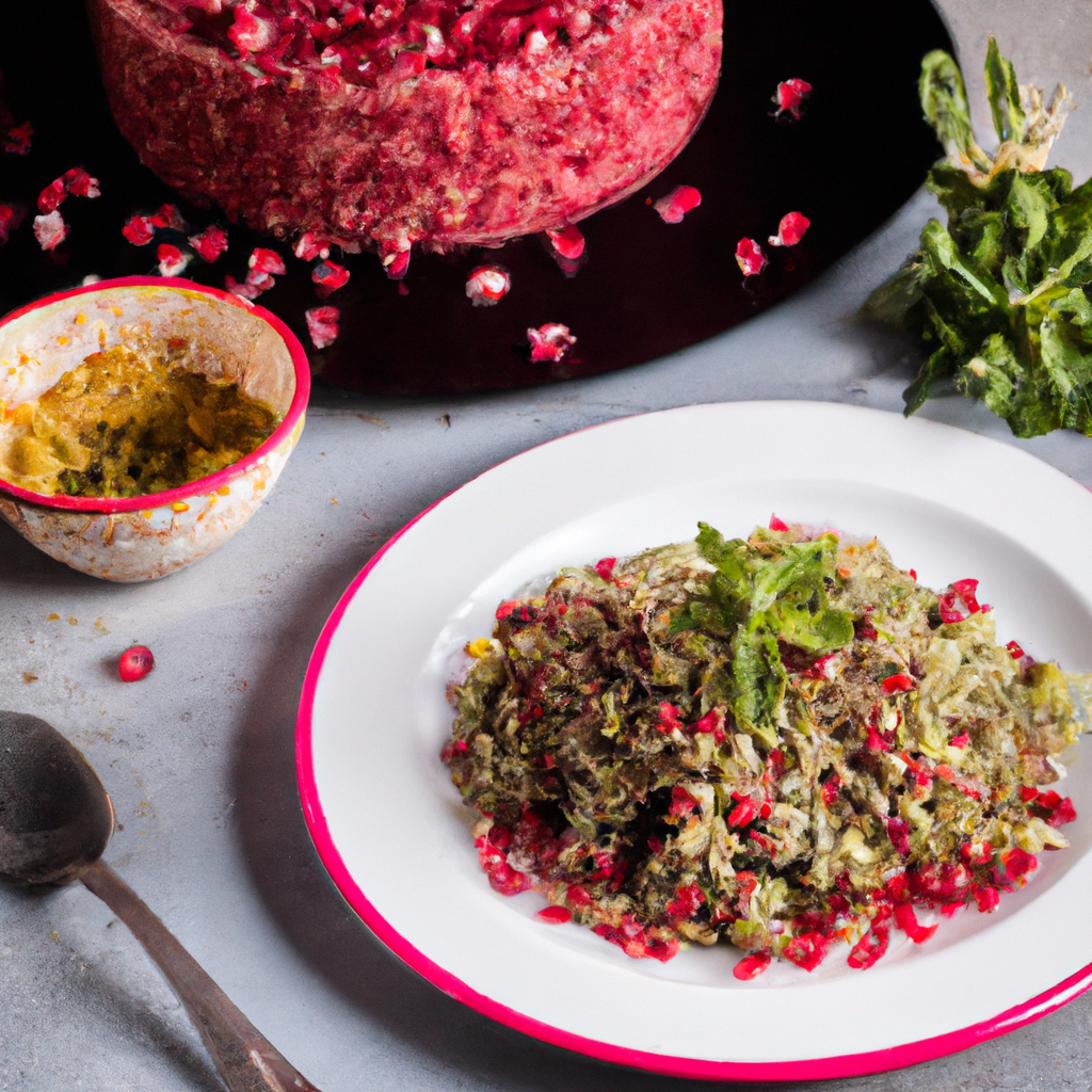 Kisir With Fresh Herbs