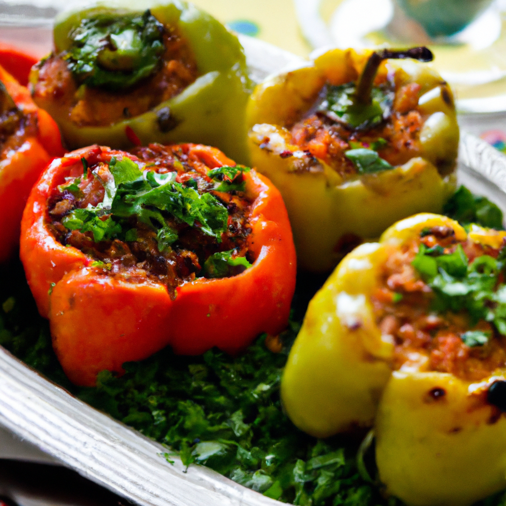 Lebanese Stuffed Peppers
