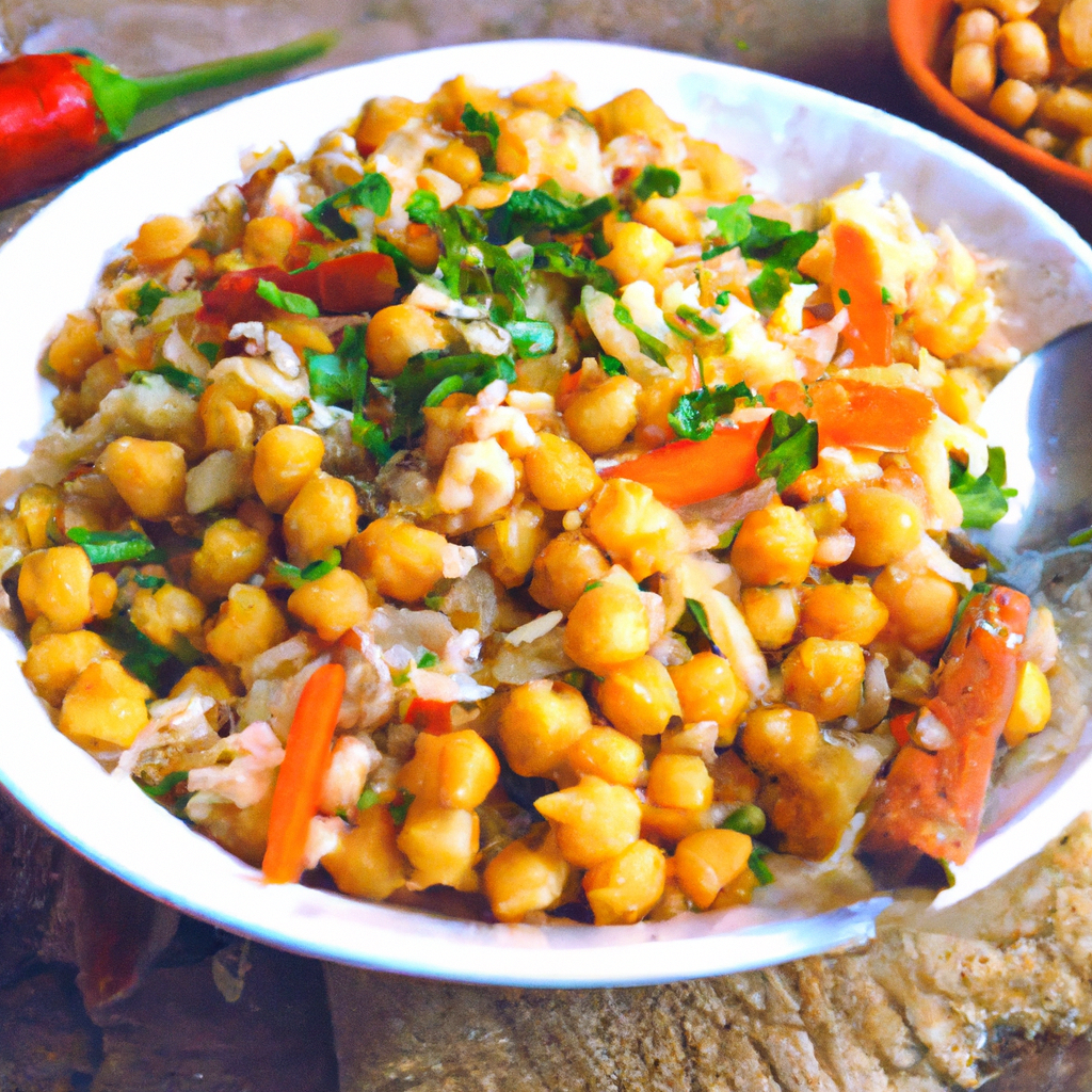 Lebanese Vegetable And Chickpea Pilaf