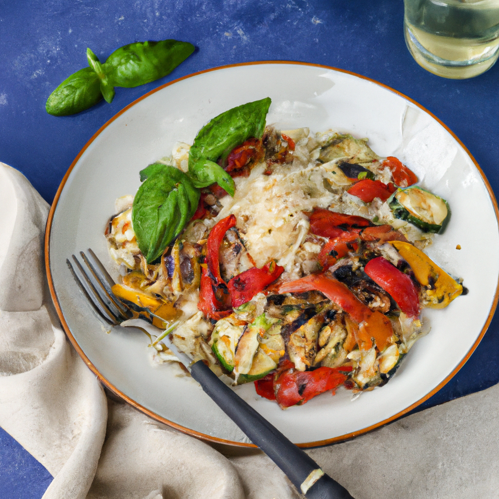Mediterranean Grilled Vegetable And Orzo Salad