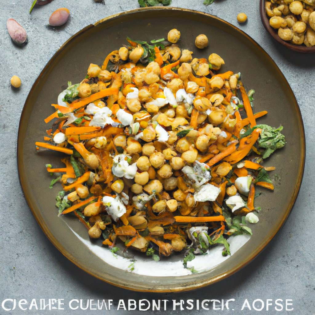 Moroccan Roasted Carrot And Chickpea Salad