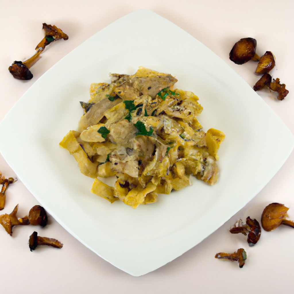 Pasta With Mushrooms And Artichokes