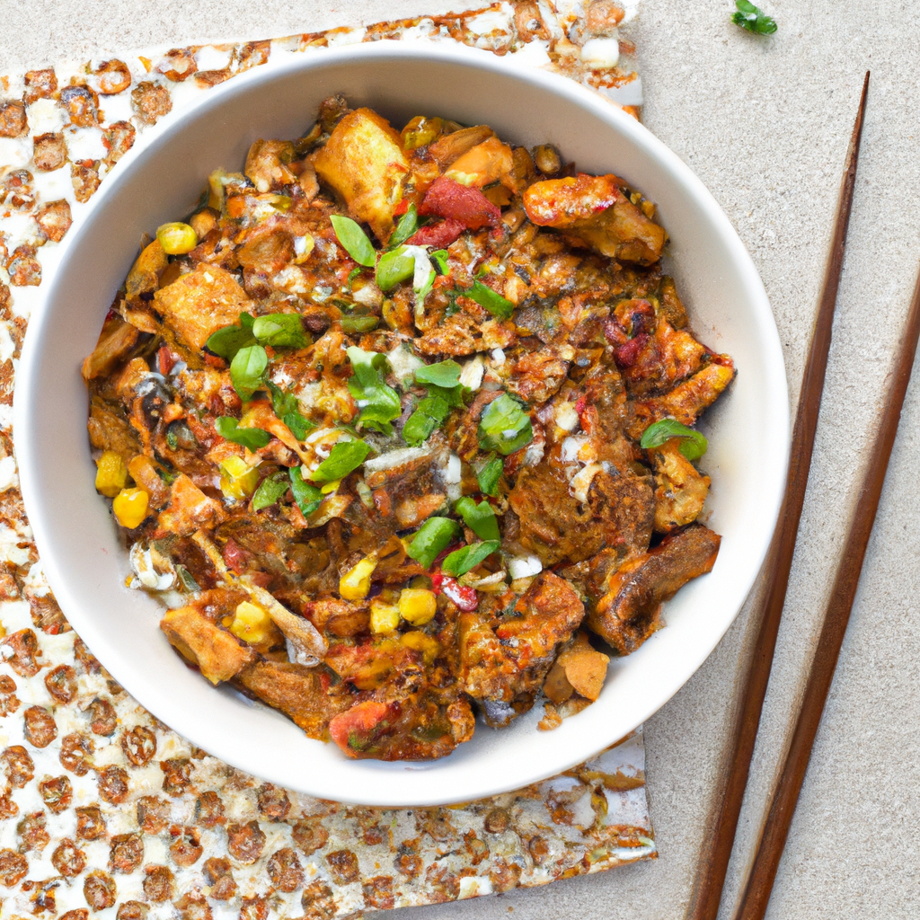 Spicy Korean Tempeh Bowl