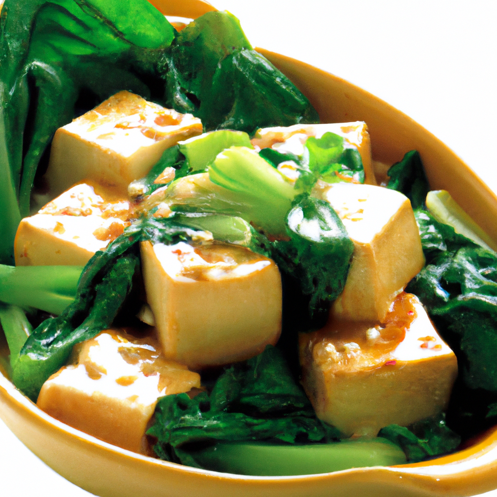 Tofu And Bok Choy Stir Fry