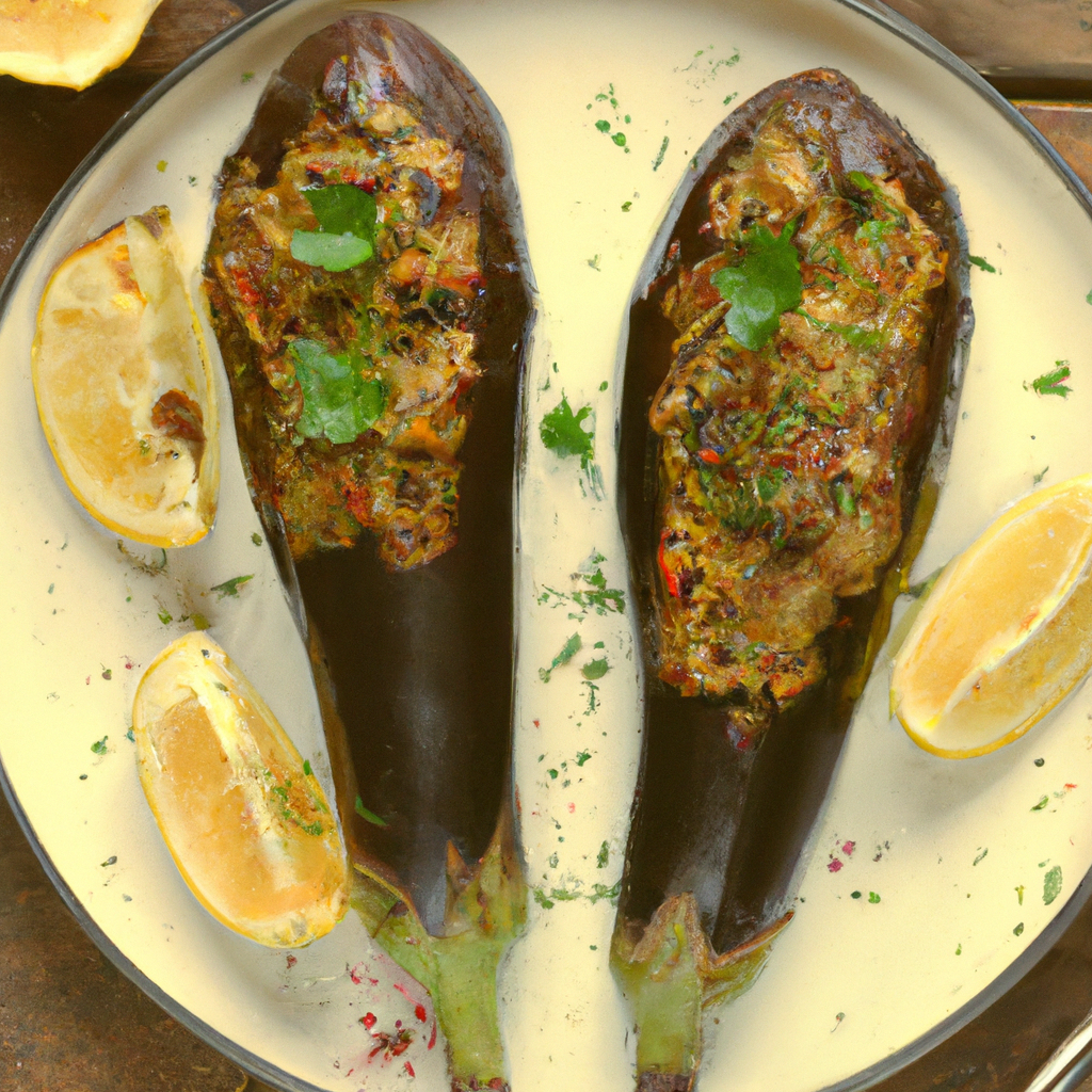 Turkish Stuffed Eggplant