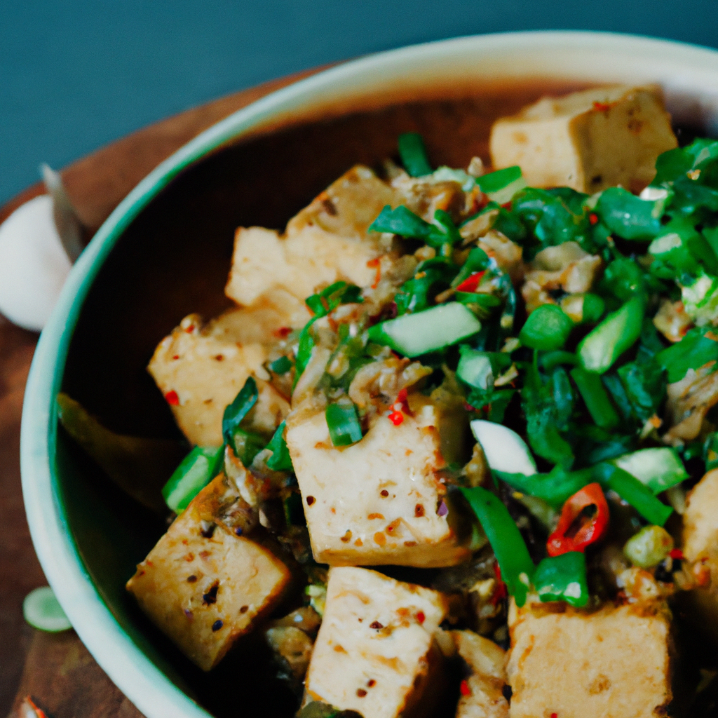 Vietnamese Stir Fried Tofu With Peanuts