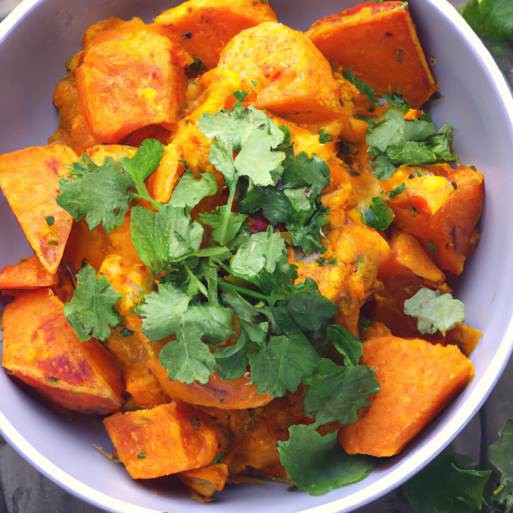 Vietnamese Sweet Potato And Peanut Curry